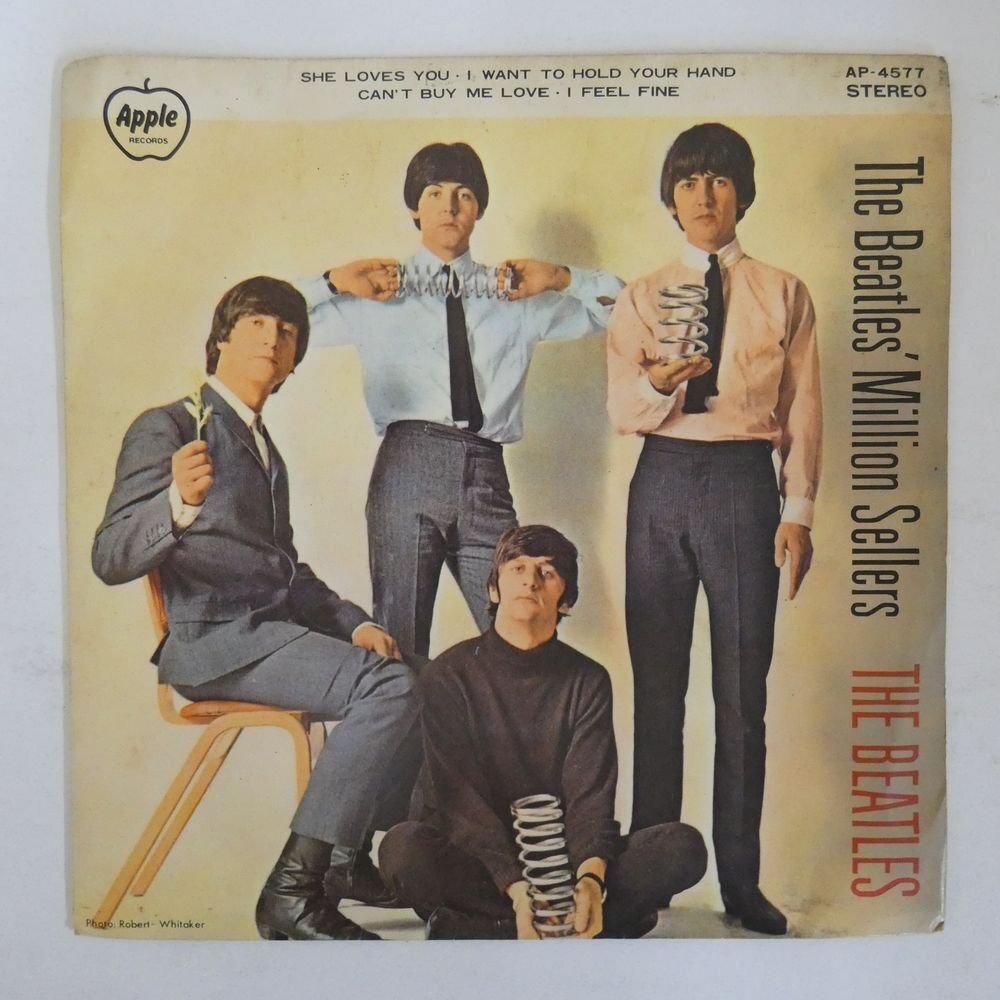 47060861;【国内盤/7inch/ペラジャケ】The Beatles ビートルズ / ビートルズ・ミリオン・セラーズ_画像1