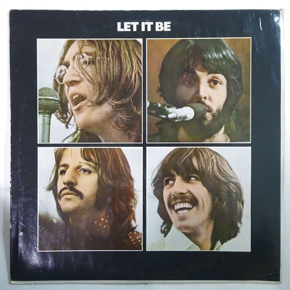 14031540;【India盤/インドAPPLE/真空管カット/マト両面3UTI】The Beatles ビートルズ / Let It Be レット・イット・ビー_画像1