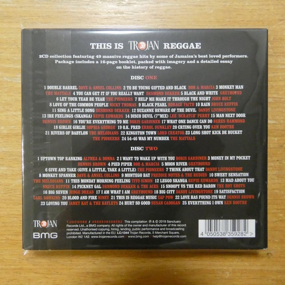 4050538359282;[2CD/TROJAN]V*A / This Is Trojan Reggae TJDCD-566