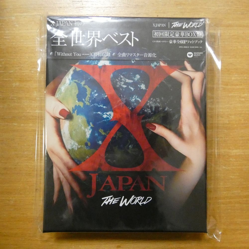 4943674168187;【未開封/2CD+DVDBOX】X JAPAN / THE WORLD　WPZL-30826/8_画像1