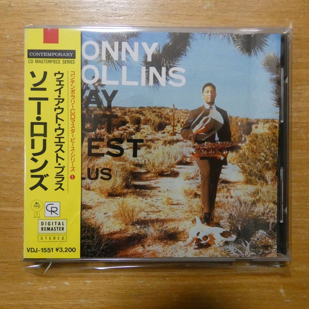 4988002013784;【CD/旧規格/3200円盤/リマスター】ソニー・ロリンズ / ウェイ・アウト・ウェスト・プラス　VDJ-1551_画像1