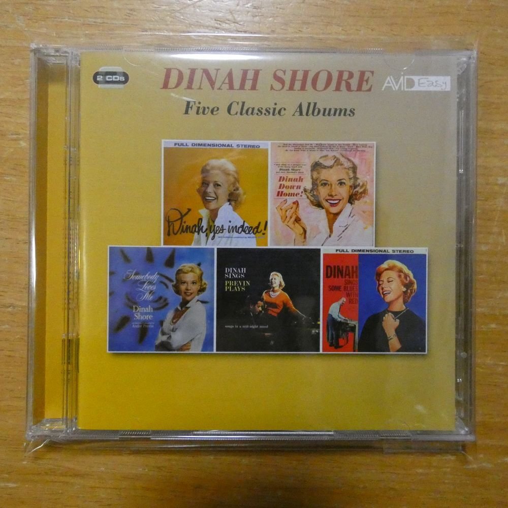 5022810727828;[2CD]DINAH SHORE / FIVE CLASSIC ALBUMS EMSC-1345