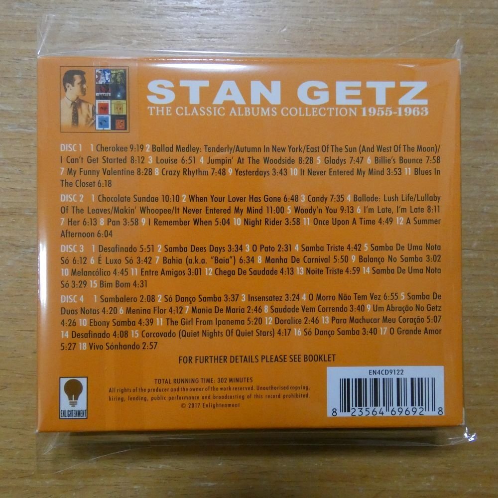 823564696928;[4CD]STAN GETZ / THE CLASSIC ALBUMS COLLECTION 1955-1963 EN4CD-9122
