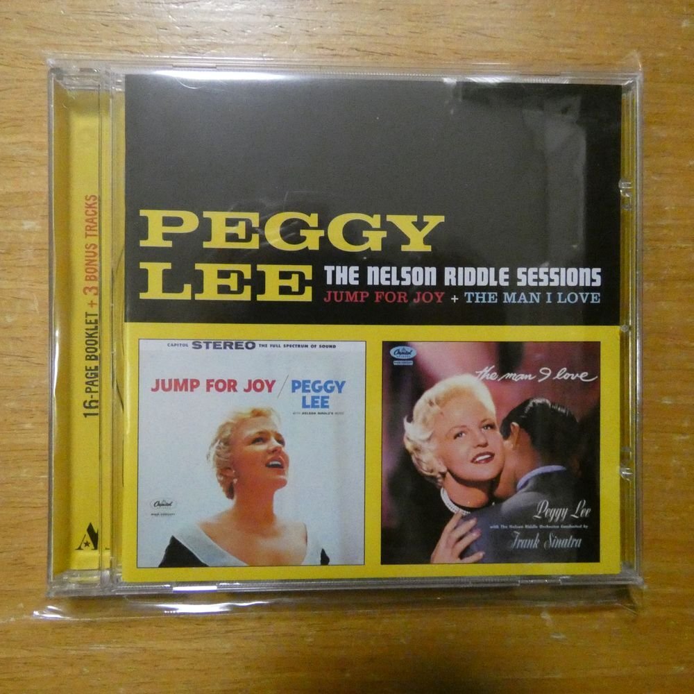 8436559462907;【CD/2in1】PEGGY LEE / THE NELSON RIDDLE SESSIONS　A-99136_画像1