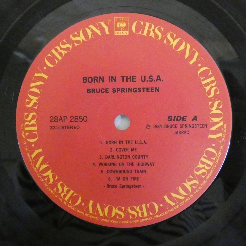 47061095;【国内盤/美盤】Bruce Springsteen ブルース・スプリングスティーン / Born In The U.S.A._画像3