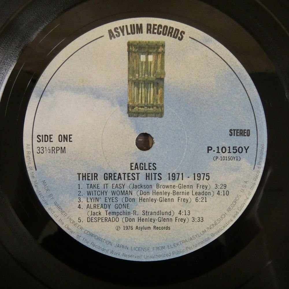 47061369;【帯付/補充票】Eagles / Their Greatest Hits 1971-1975_画像3
