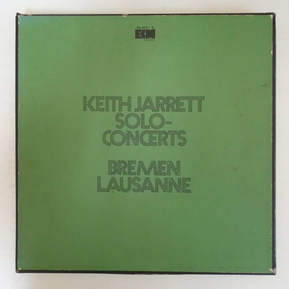 47061592;【国内盤/ECM/3LP-BOX】Keith Jarrett / Solo Concerts: Bremen / Lausanne_画像1