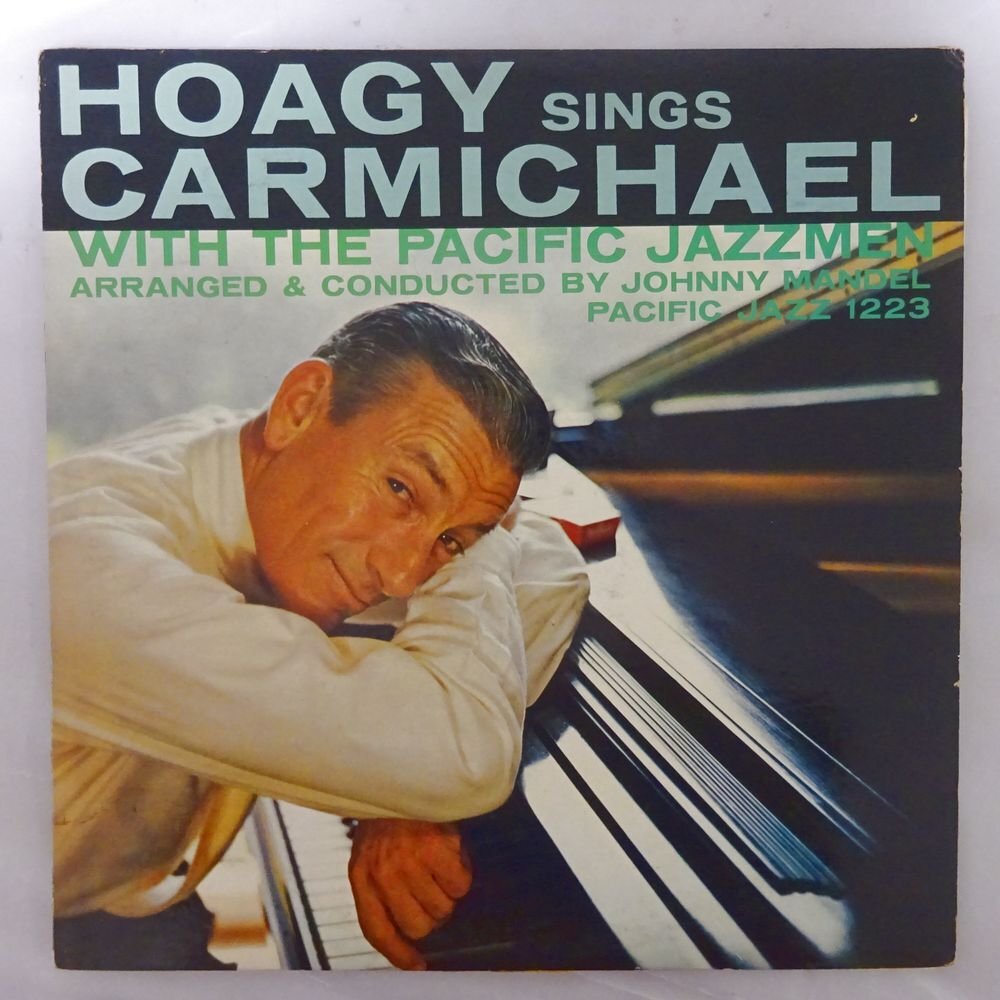 14031589;【USオリジナル/Pacific Jazz/深溝/MONO】Hoagy Carmichael / Hoagy Sings Carmichael With The Pacific Jazzmen_画像1