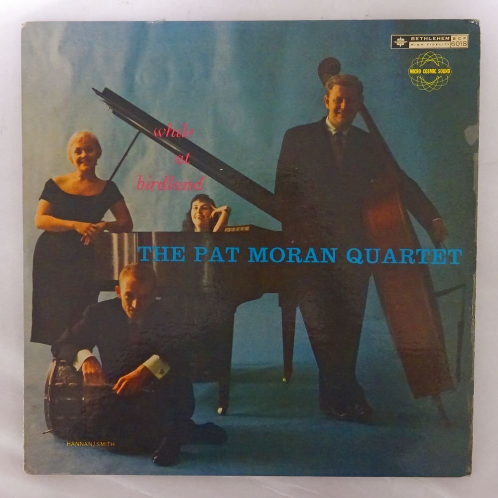 14031579;【US盤/Bethlehem/マルーンラベル/深溝/MONO/コーティング】The Pat Moran Quartet / While At Birdland_画像1