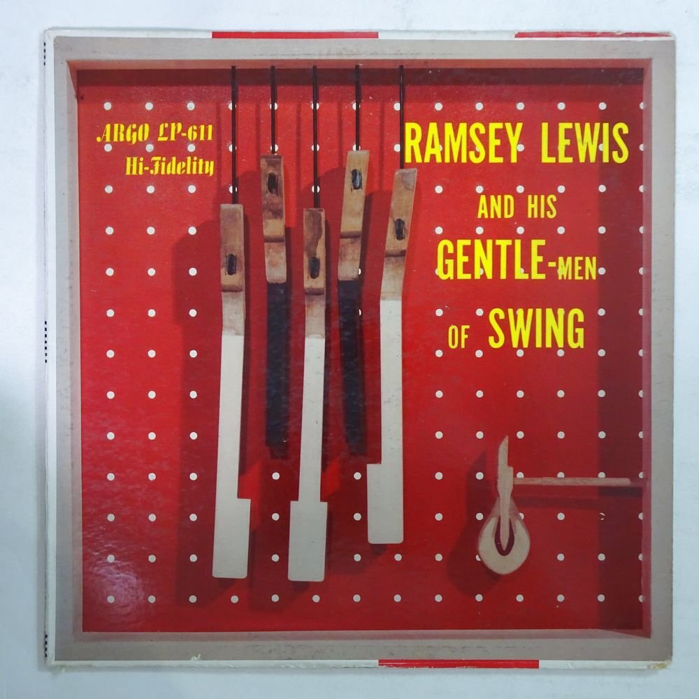 10026586;【US盤/黒銀ラベル/深溝/MONO/ARGO】The Ramsey Lewis Trio / Ramsey Lewis And His Gentlemen Of Swing_画像1