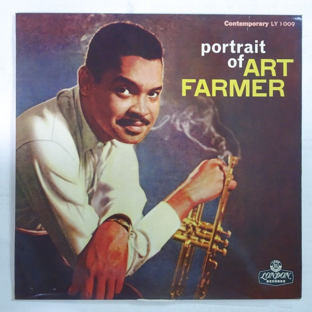 10026565;【国内盤/ペラジャケ/London】Art Farmer / Portrait Of アート・ファーマーの横顔_画像1