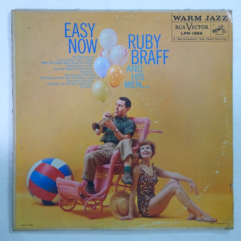 10026591;[US record / black silver nippers / deep groove /MONO/mato both sides 2S/RCA ]Ruby Braff And His Men / Easy Now