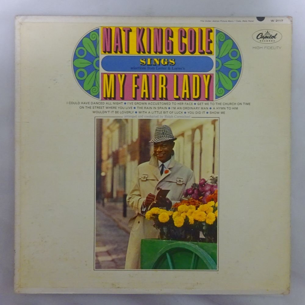 11187869;【US盤/Capitol/虹ラベル/MONO】Nat King Cole / Sings My Fair Lady_画像1