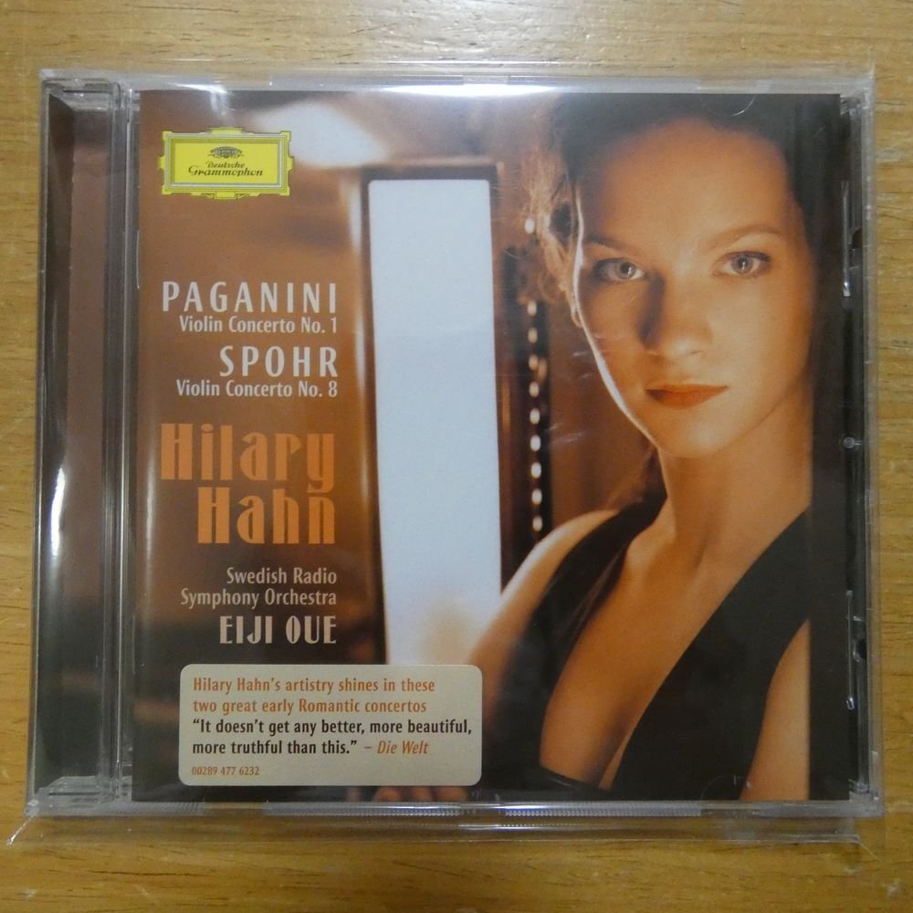 41100505;【CD/独盤】HAHN / PAGANINI, SPOHR: VIOLIN CONCERTOS(002894776232)_画像1