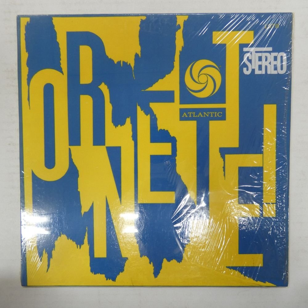 46076980;【US盤/ATLANTIC/黒ファン/コーティングジャケ/シュリンク】The Ornette Coleman Quartet / Ornette!_画像1