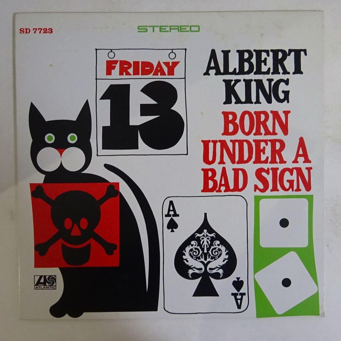 11188568;【国内盤/Atlantic】Albert King / Born Under A Bad Sign_画像1