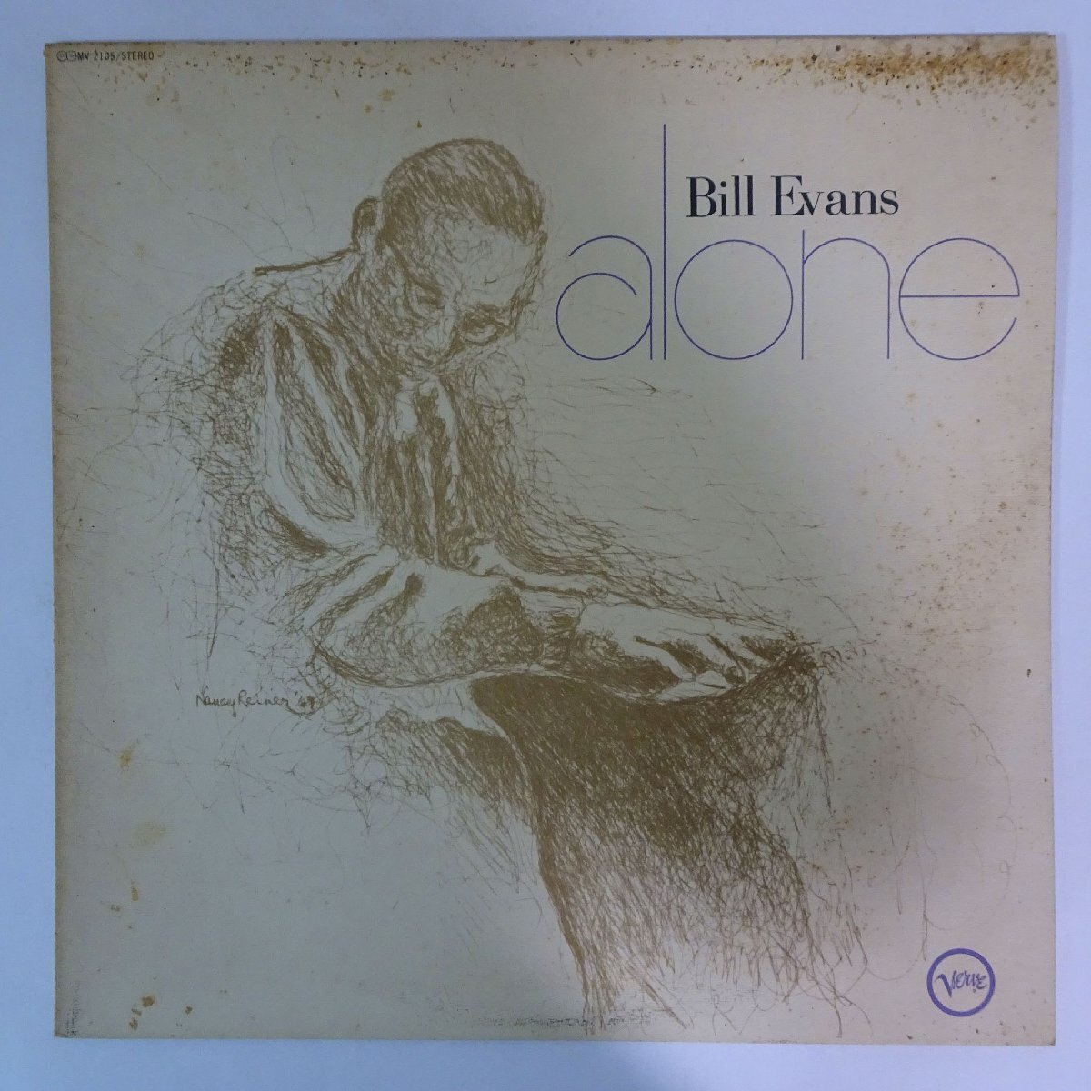 11187068;【国内盤/Verve】Bill Evans / Aloneの画像1