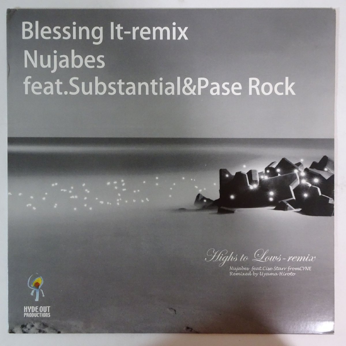 10026020;【国内盤/Hyde Out/12innch】Nujabes Feat. Substantial & Pase Rock / Blessing It-remixの画像1