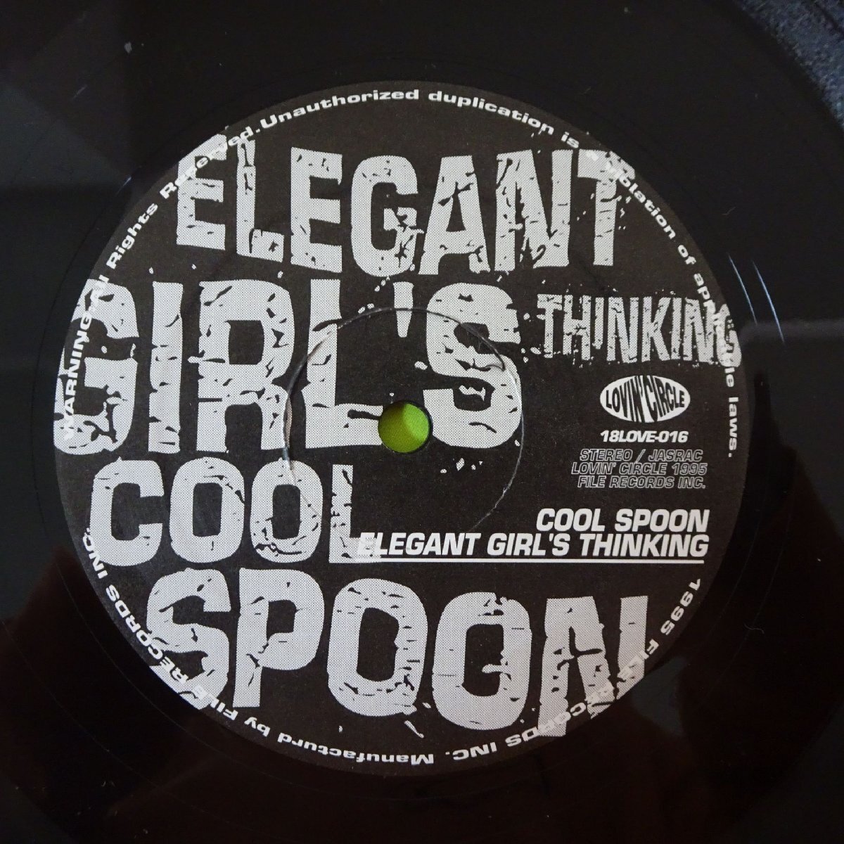 10026036;【国内盤/12inch】Elegant Girl's Thinking / Cool Spoonの画像3