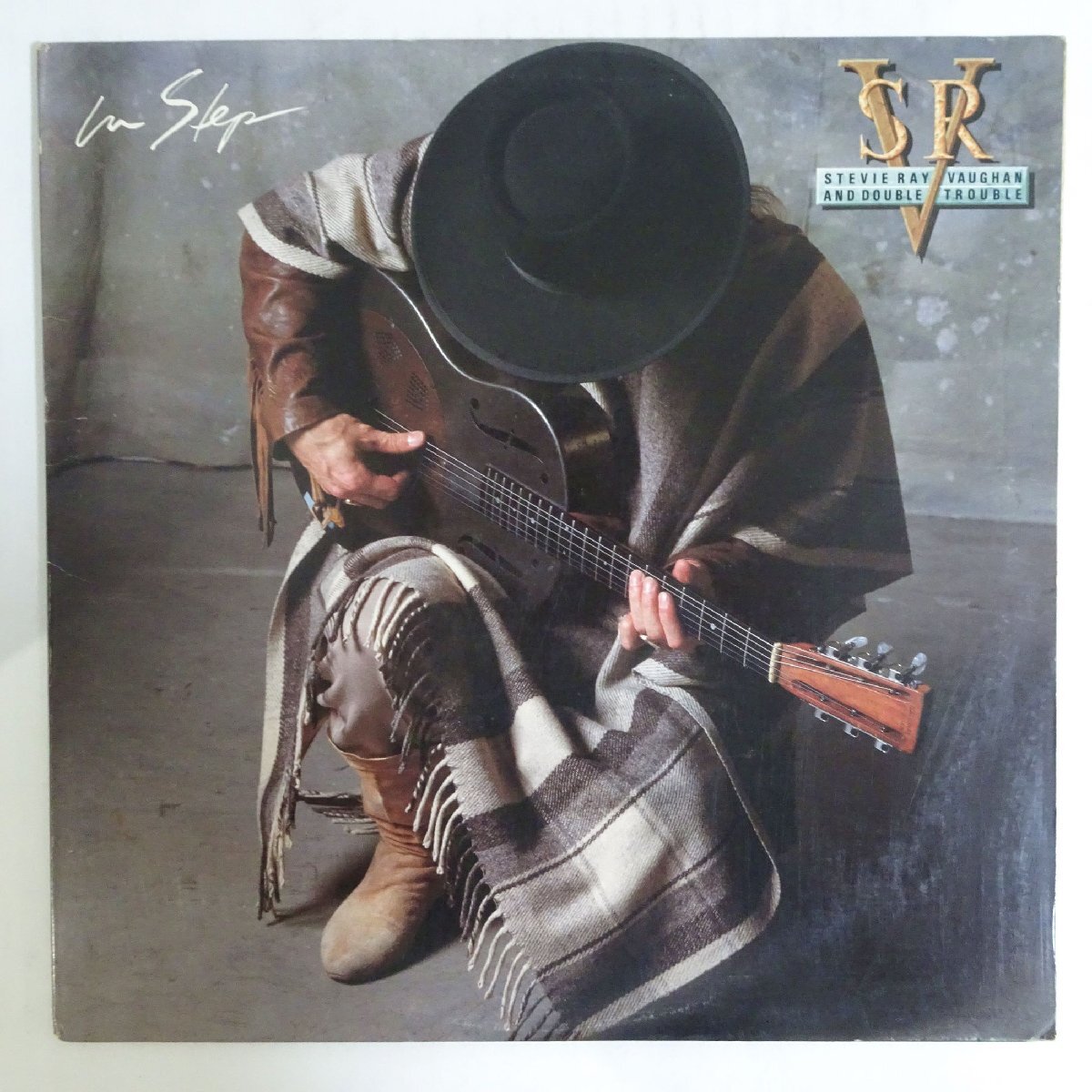 11186488;【ほぼ美盤/US盤】Stevie Ray Vaughan And Double Trouble / In Stepの画像1