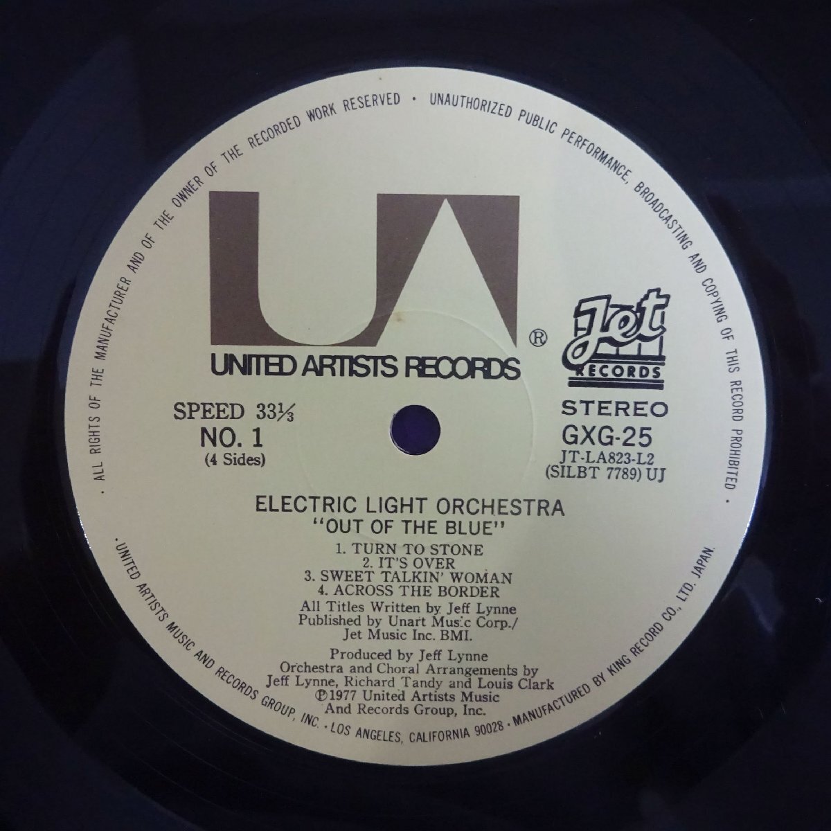 11187476;【帯付き/ポスター付き/見開き/2LP】Electric Light Orchestra / Out Of The Blueの画像3