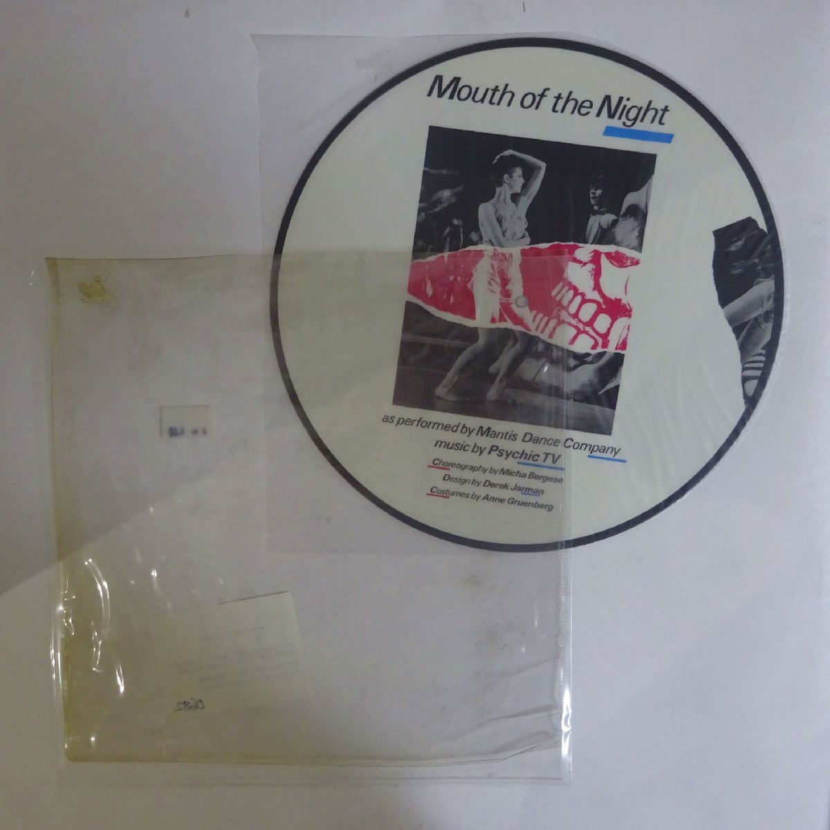 11187243;【UK盤/限定シリアル/Picture Disc】Psychic TV / Mouth Of The Night_画像2