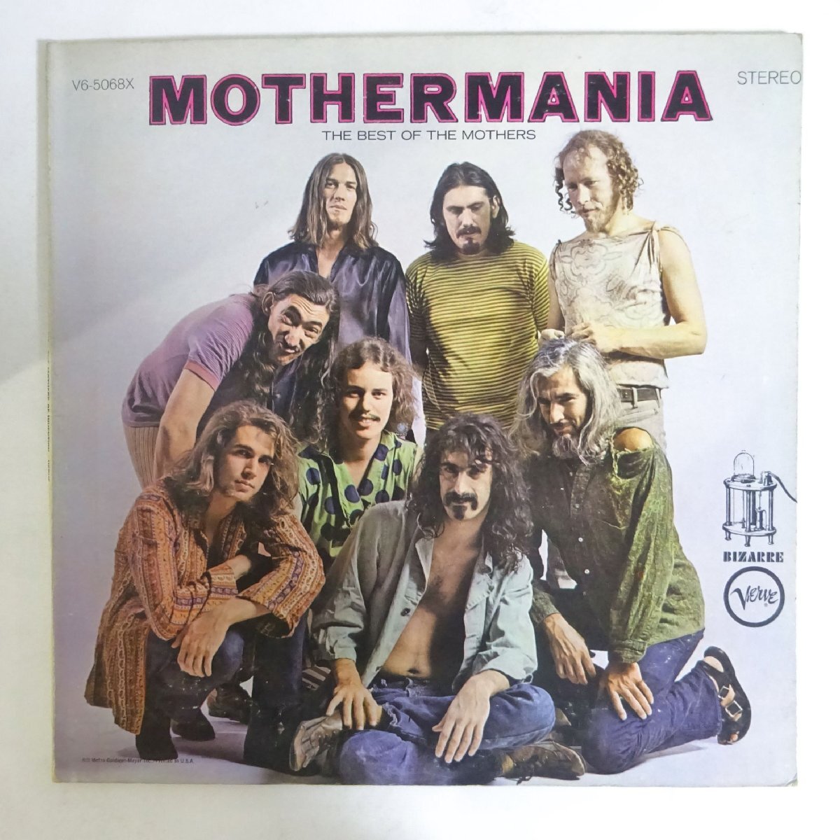 11187001;【US盤/黒T字/見開き】The Mothers Of Invention / Mothermania (The Best Of The Mothers)の画像1