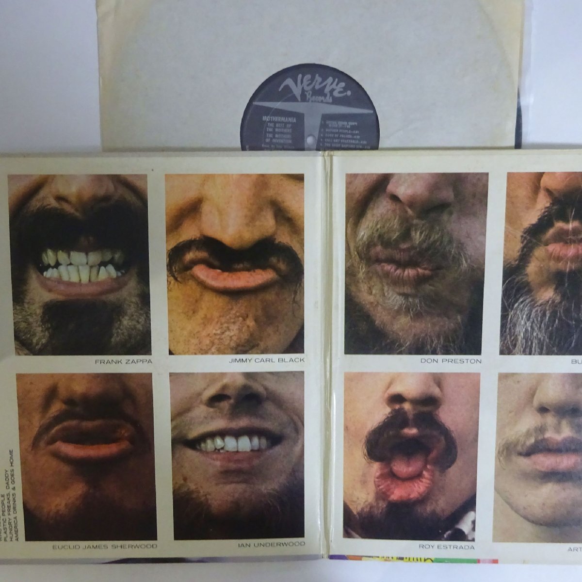 11187001;【US盤/黒T字/見開き】The Mothers Of Invention / Mothermania (The Best Of The Mothers)の画像2