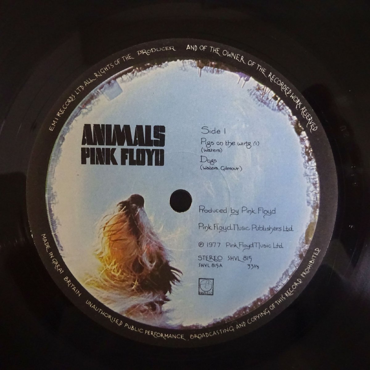 11187000;【UKオリジナル/マト2U3U/見開き】Pink Floyd / Animalsの画像3