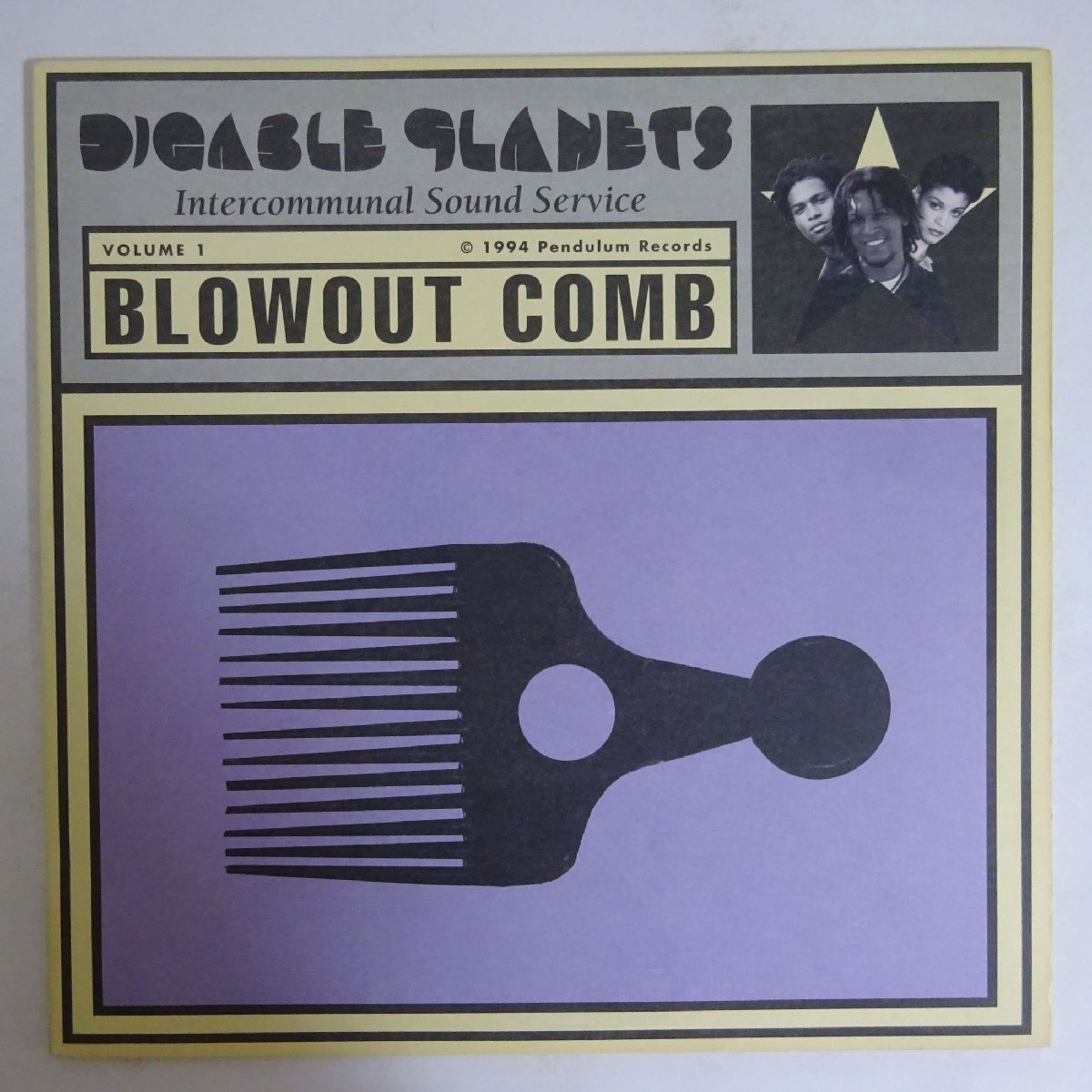 14031422;【ほぼ美盤/USオリジナル/2LP】Digable Planets ディゲブル・プラネッツ / Blowout Comb ブロウアウト・コームの画像1