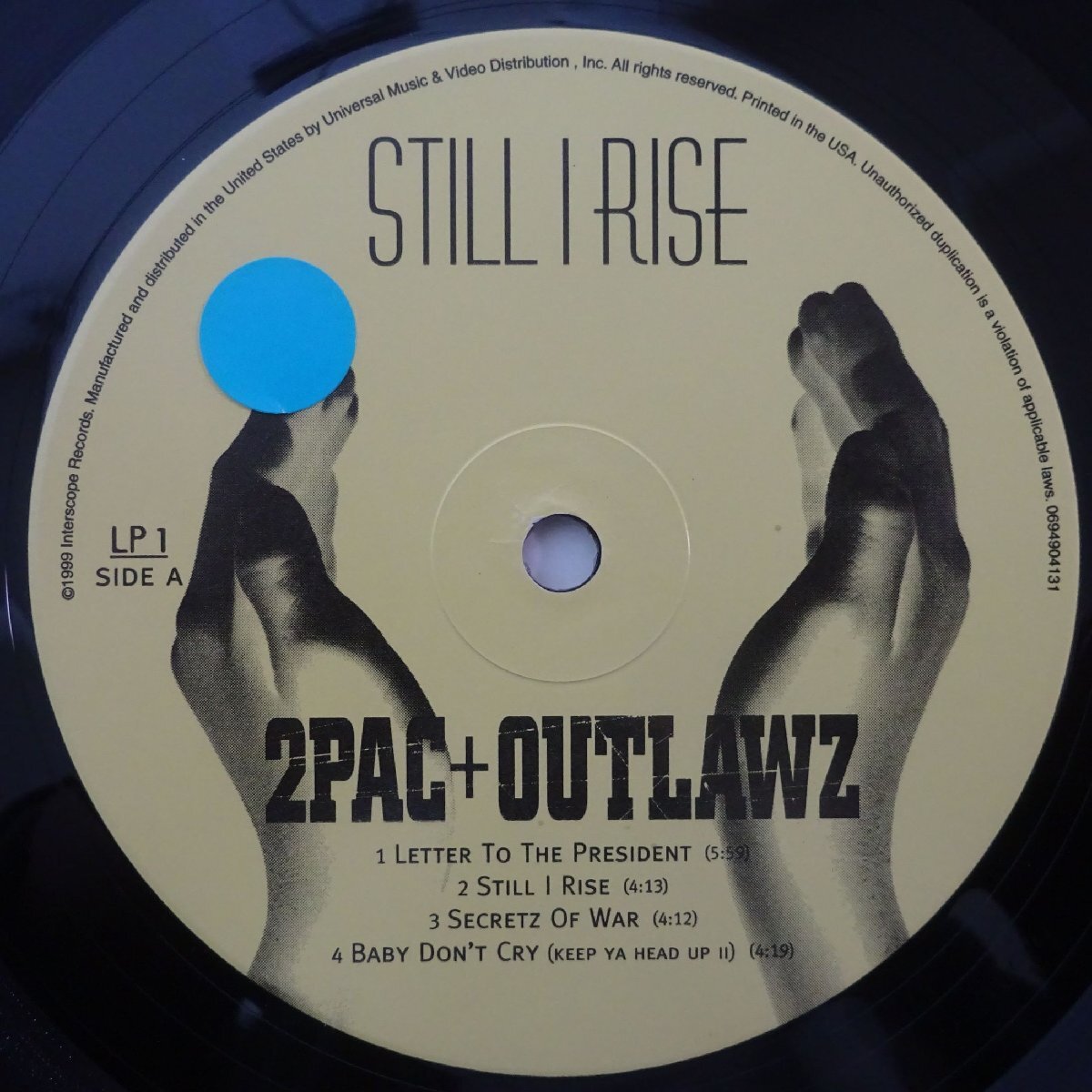 14031460;【USオリジナル/2LP/ハイプステッカー/シュリンク付】2Pac + Outlawz 2パック / Still I Rise スティル・アイ・ライズの画像4