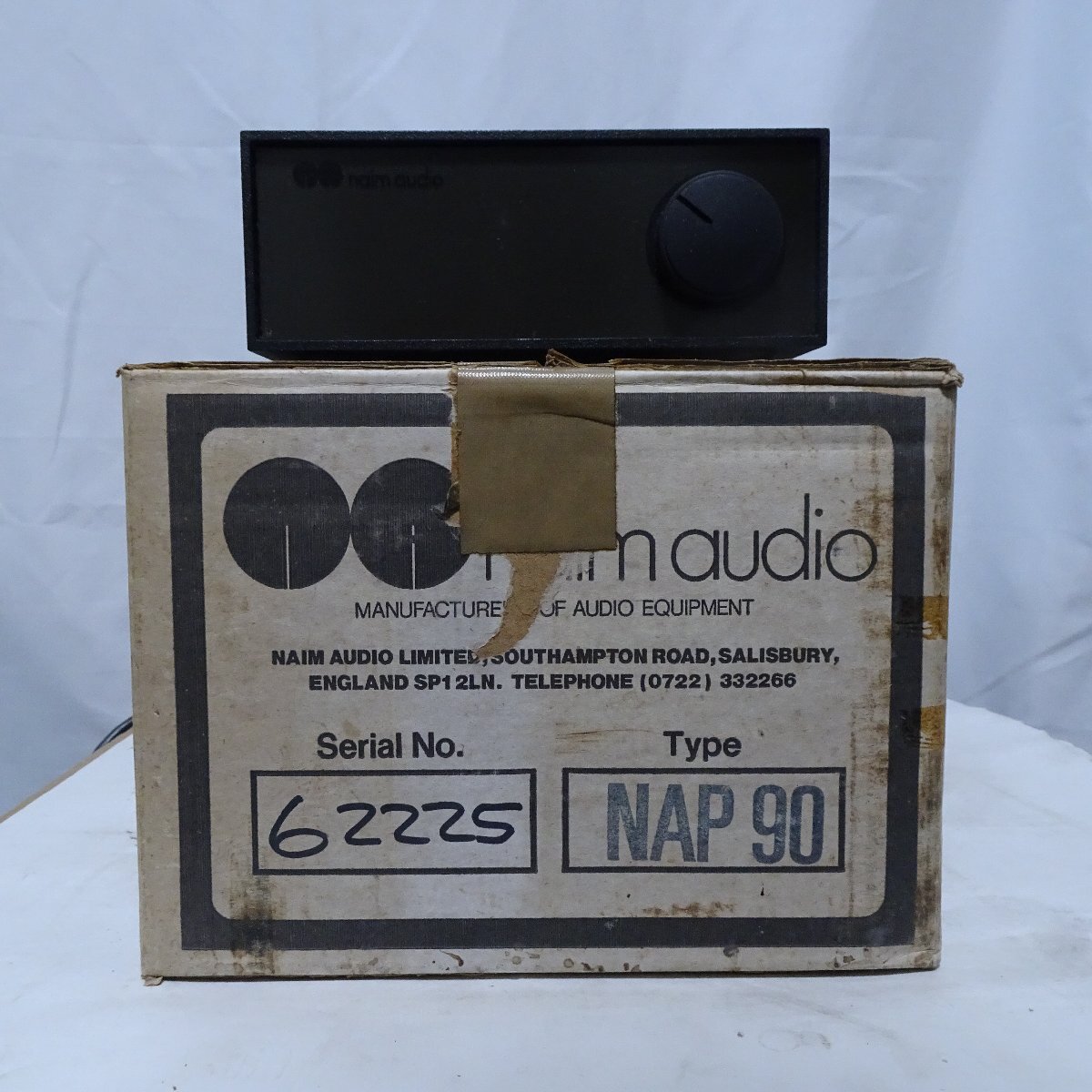 Q10675 [ отправка возможно! изначальный с коробкой!]Naim Audio NAP 90 Power Amplifier усилитель мощности A0000145