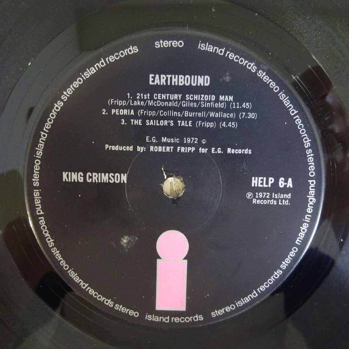 11187841;[UK оригинал ]King Crimson / Earthbound