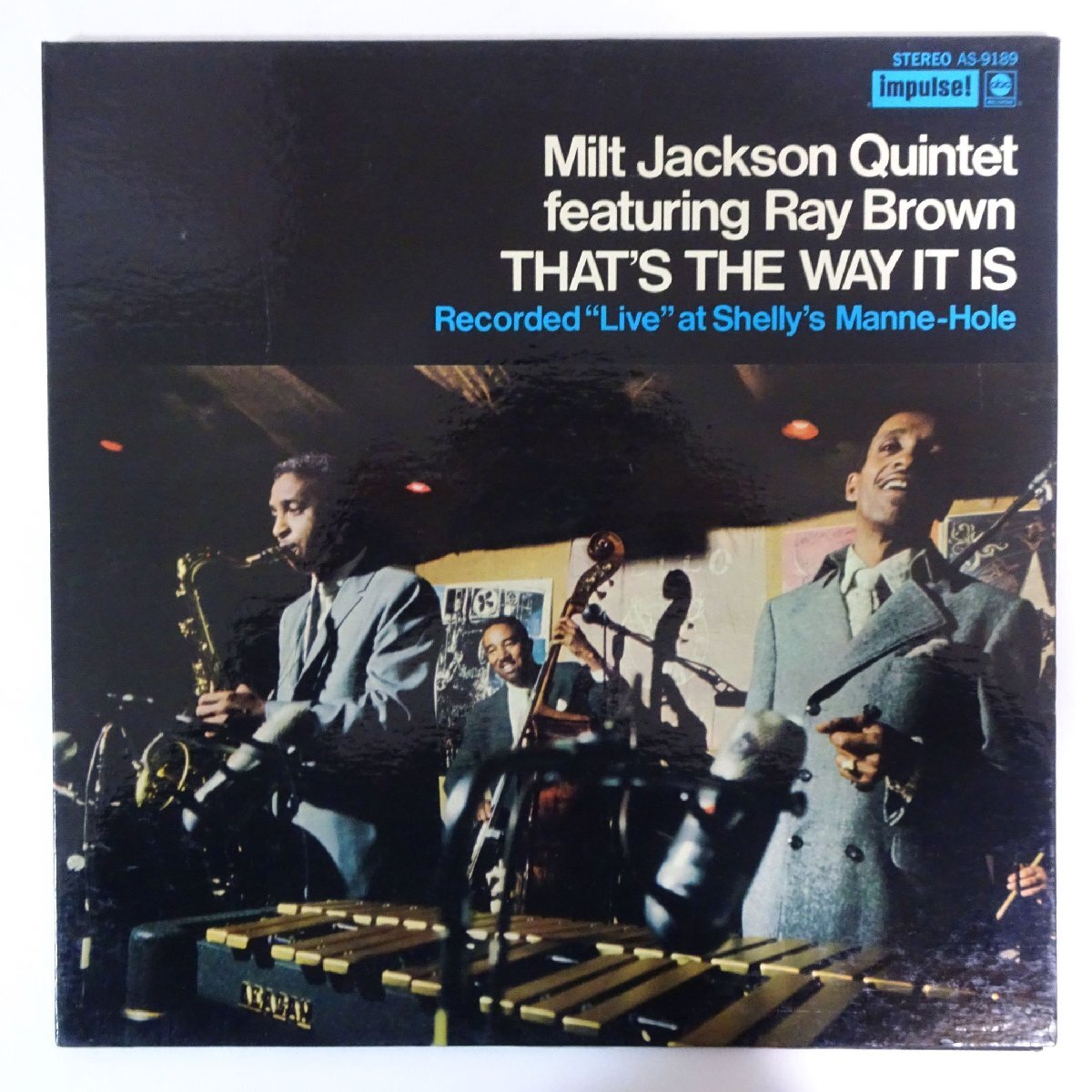 11187159;【US盤/Impulse/赤黒ラベル/コーティングジャケ/見開き】Milt Jackson Quintet Featuring Ray Brown / That's The Way It Is_画像1
