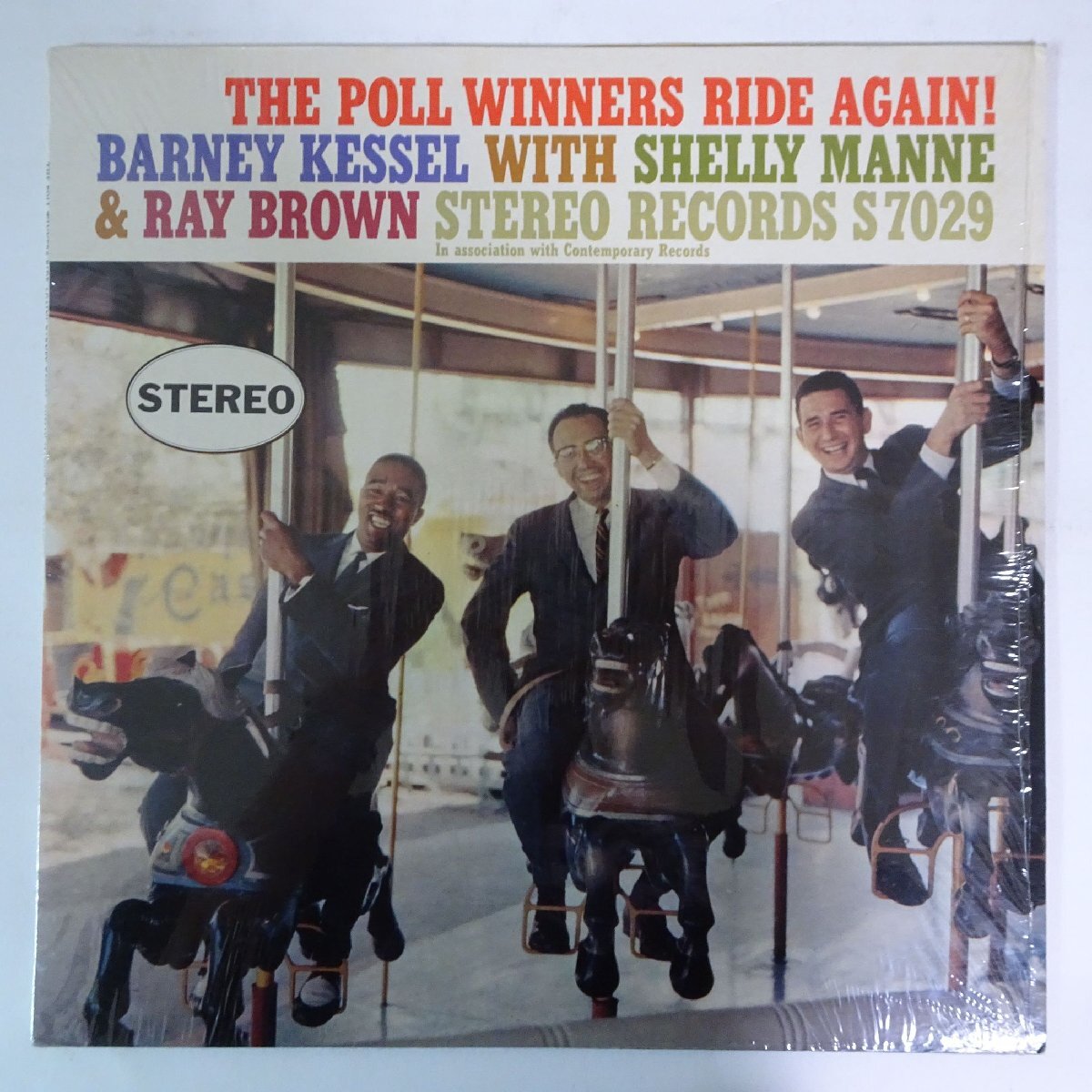 10026735;【US盤/艶黒ラベル/深溝/シュリンク/Stereo Records】The Poll Winners / Ride Again!_画像1