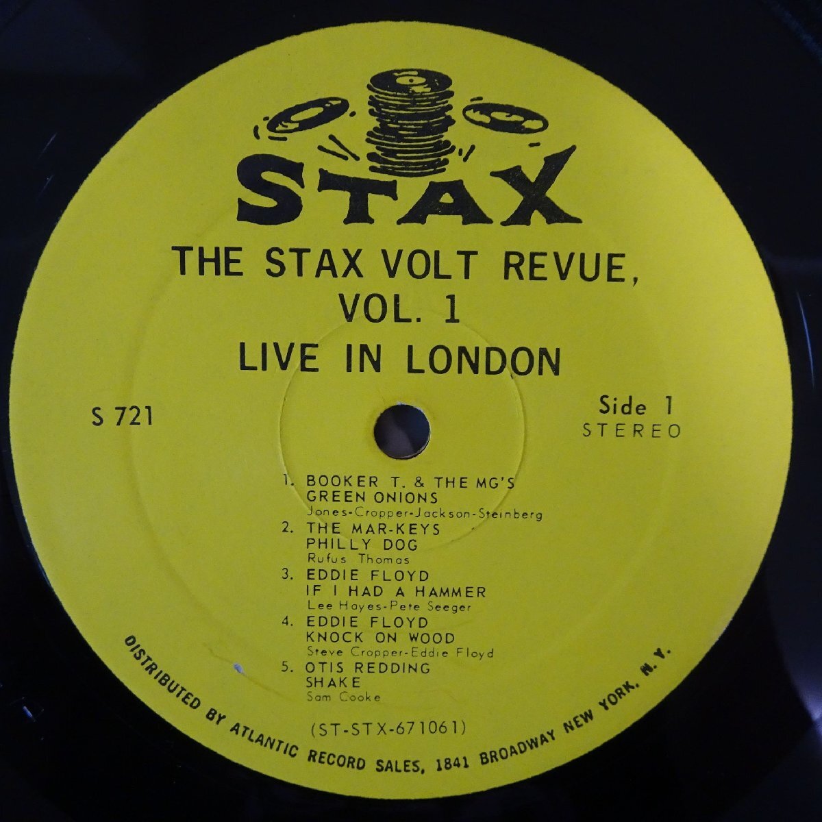 10026723;【USオリジナル】Various / The Stax / Volt Revue, Volume One, Live In London_画像3