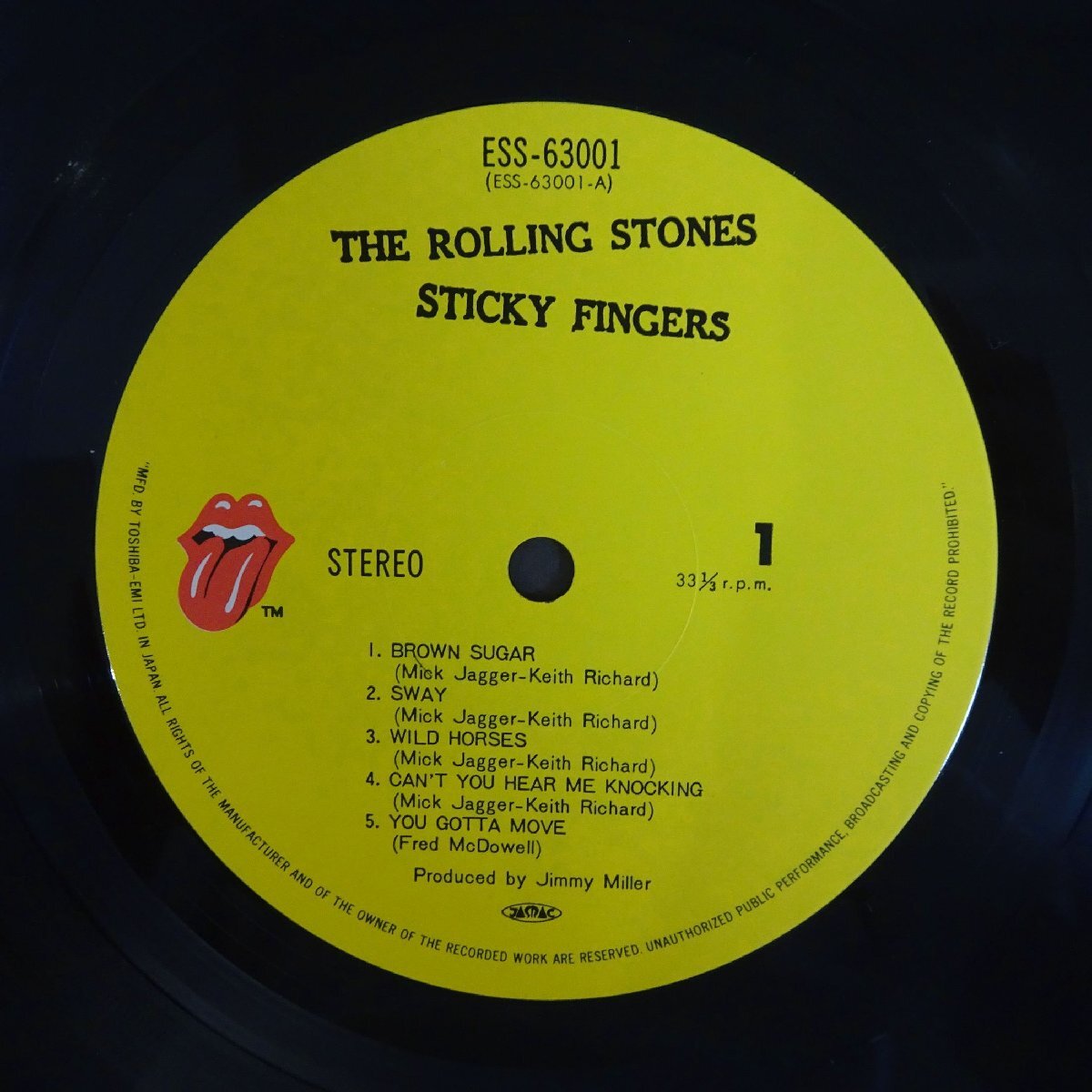 10026773;【美盤/国内盤】The Rolling Stones / Sticky Fingers_画像3