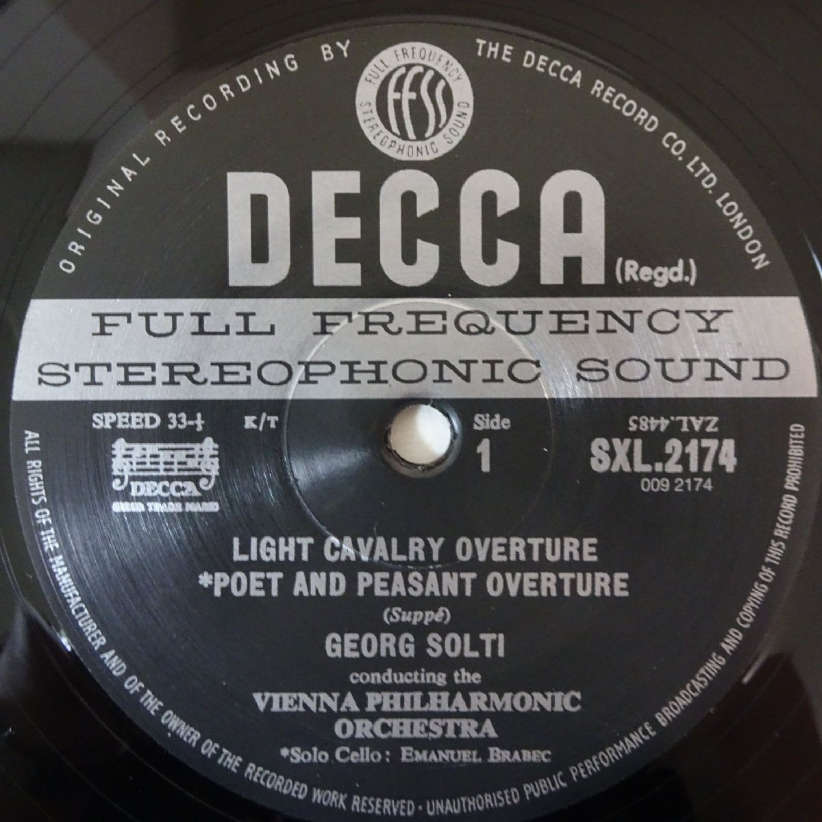 11188214;[ beautiful record / britain DECCA/SXL/ weight record reissue ]shorutispe/. collection 