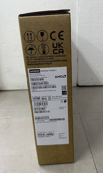 【新品/未開封】LENOVO ThinkPad T14 Gen3 AMD #2_画像3