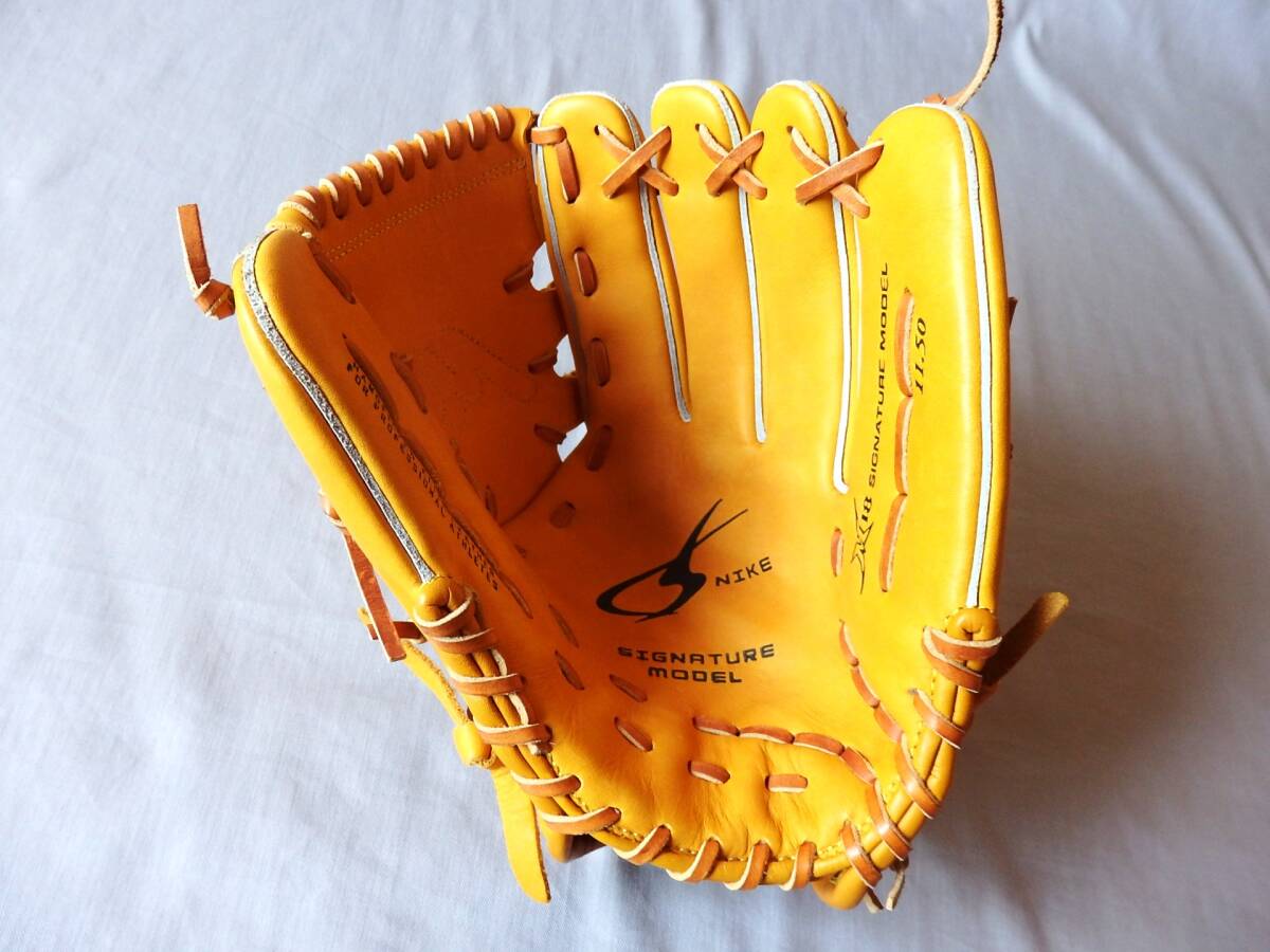 NIKE 松坂大輔モデル 軟式/グローブ 11 5inch/YELLOW プロ野球 NIKE 松坂大輔モデル 軟式/グローブ 11 5inch/YELLOW プロ野球