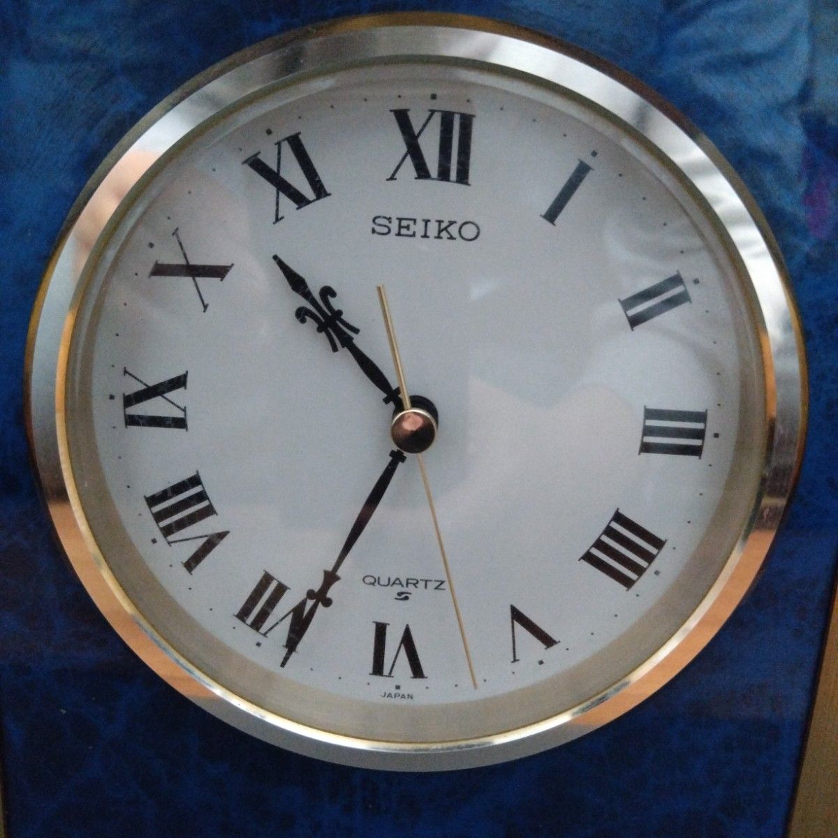 SEIKO 置き時計　日本製　真鍮　