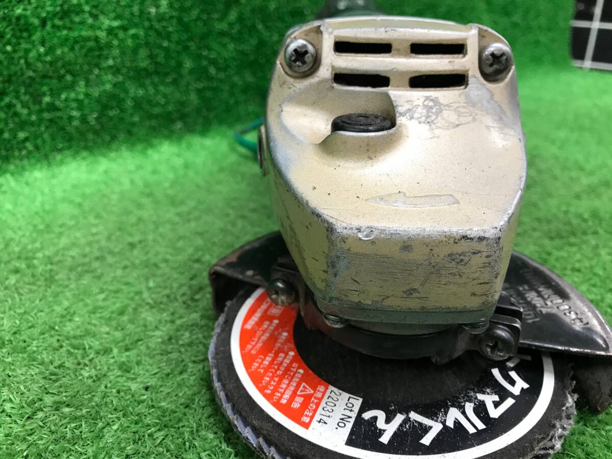 【中古品】日立工機 100v 100㎜電気ディスクグラインダー XS2000　ITYP2DZHF5JW_画像8