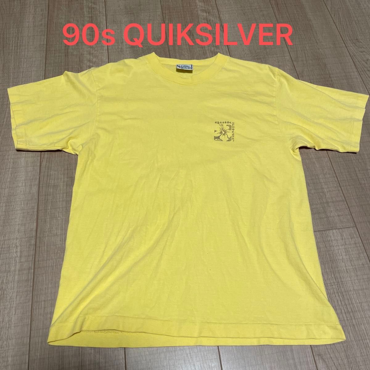 90s 日本製 made in Japan QUIKSILVER クイックシルバー Tシャツ シングルステッチ 