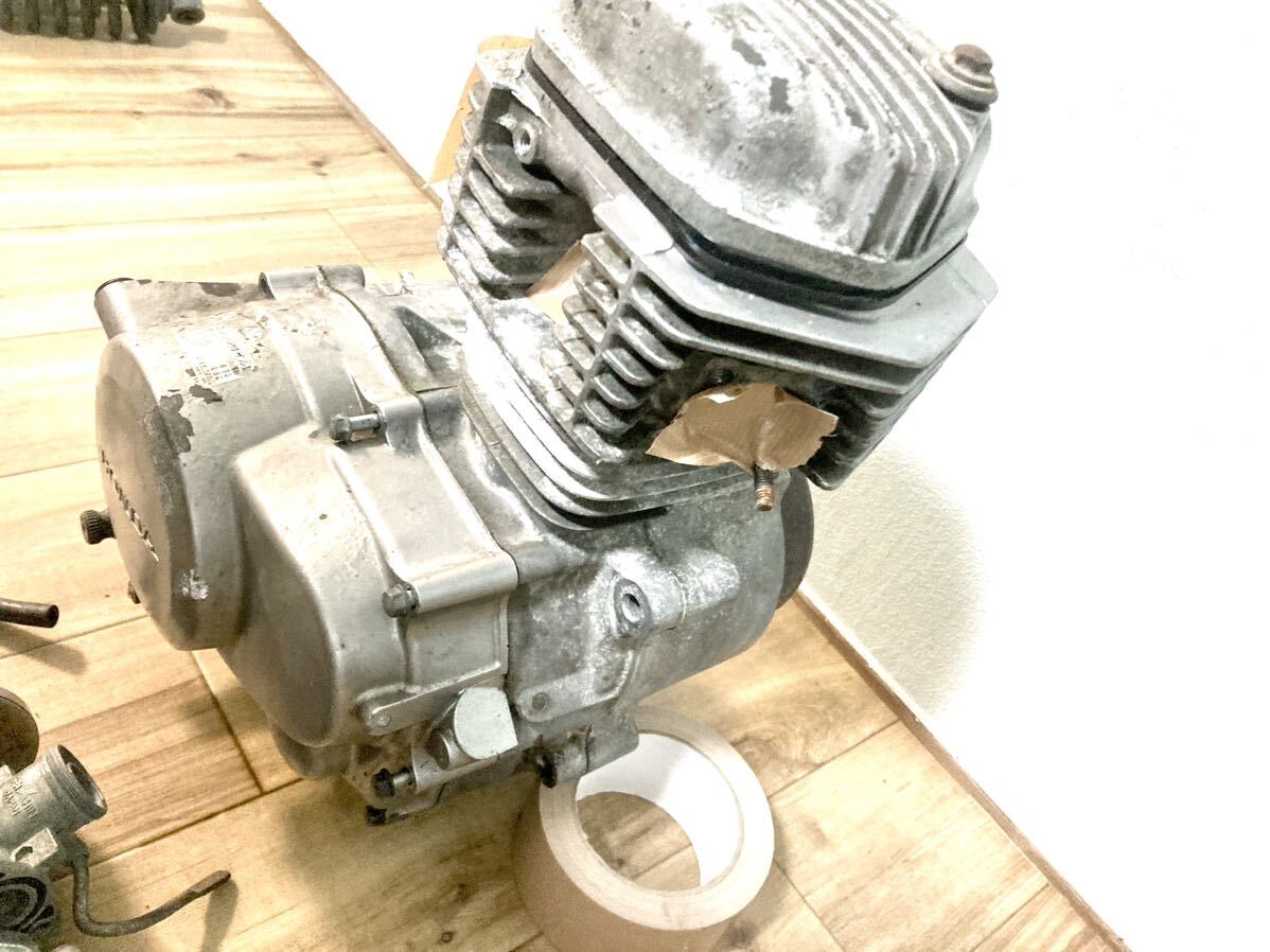 エイプ50 82ccボアアップエンジン ホンダ キャブ付き 保管品 フルカスタム HONDA エイプの画像4