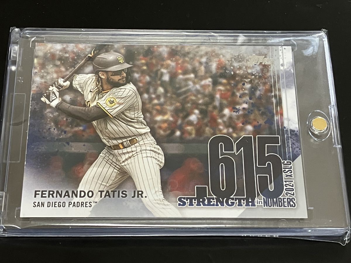 1/1 TOPPS JAPAN EDITION MLB 2023 Fernando Tatis Jr. strength in numbers 1枚限定 1of1_画像1