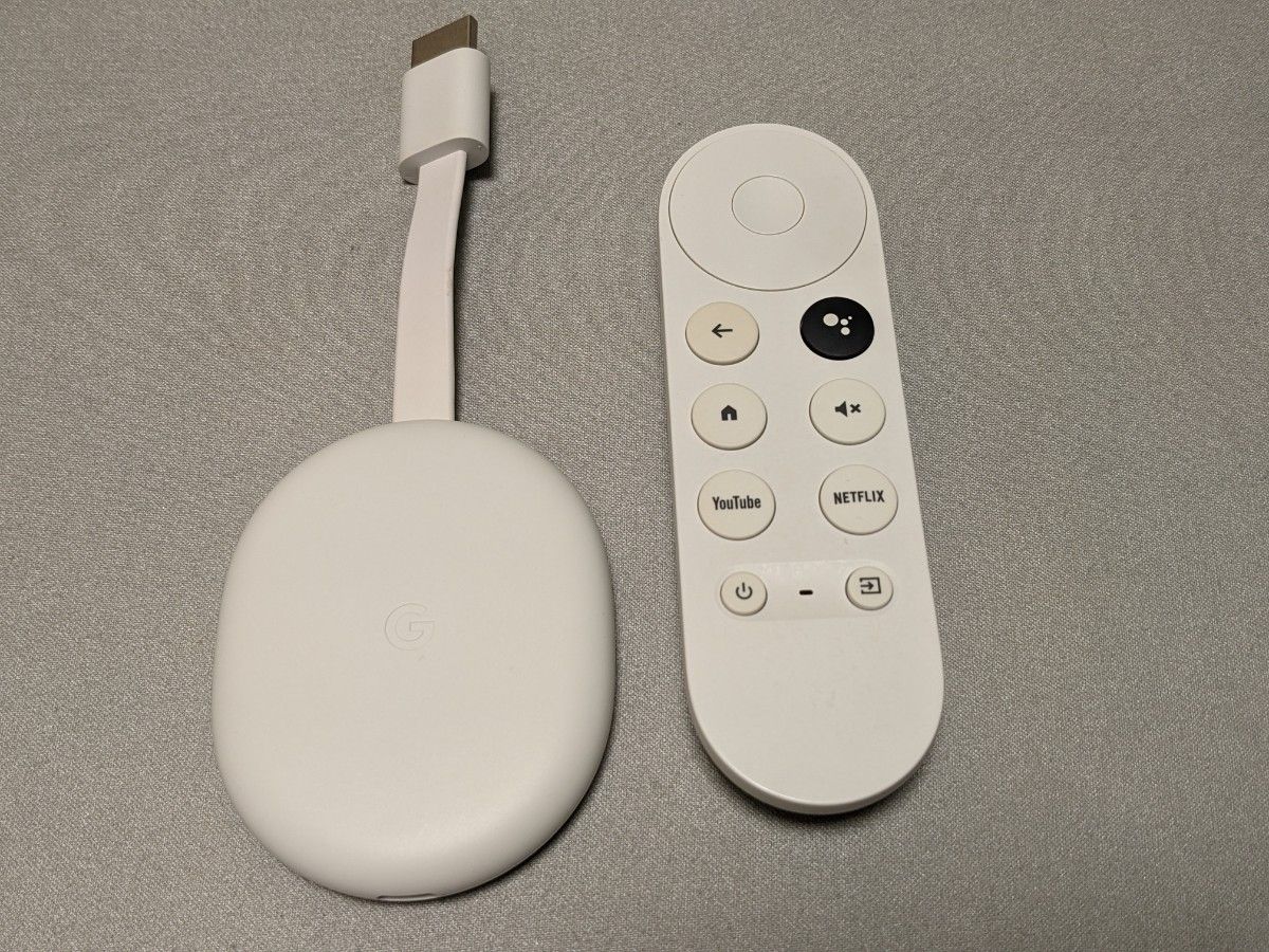 Chromecast with Google TV GA01919-JP GZRNL 4Kモデル