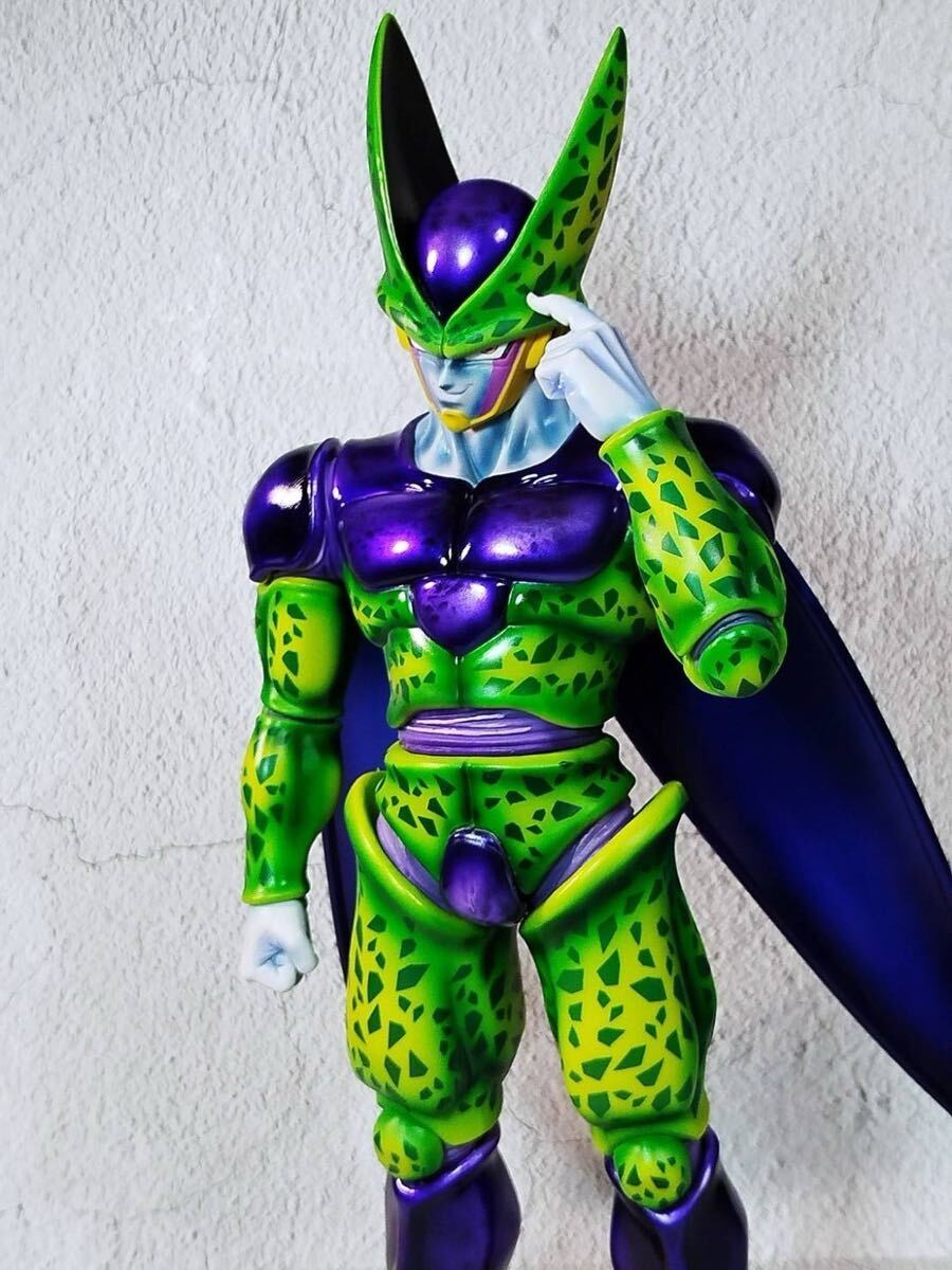 ドラゴンボール セル フィギュア リペイント 一番くじ 未来への決闘 A賞 パーフェクトセル MASTERLISE DRAGON BALL 完全体セル_画像4