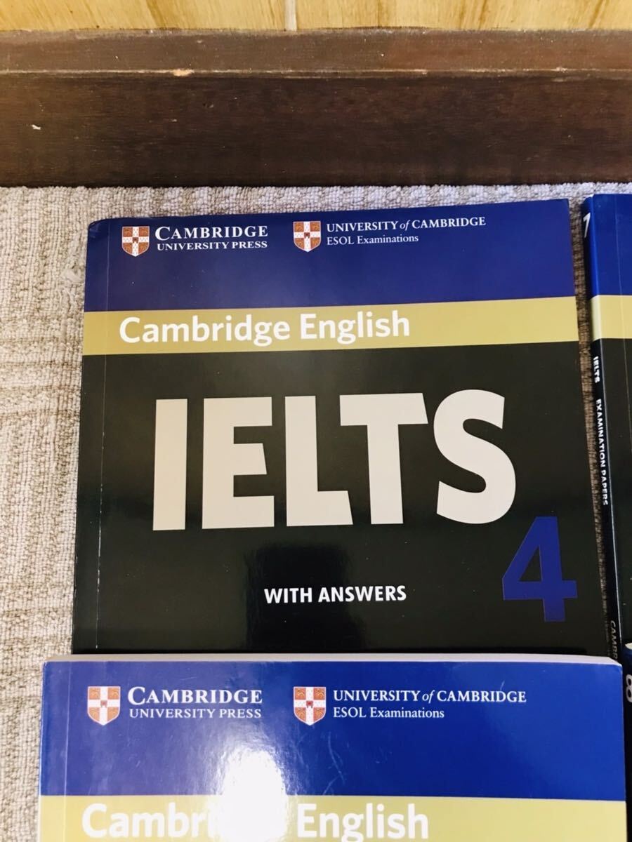 ★ IELTS WITH ANSWERS Cambridge English CAMBRDGE UNIVESSITY PRESS 公式 4~11_画像2