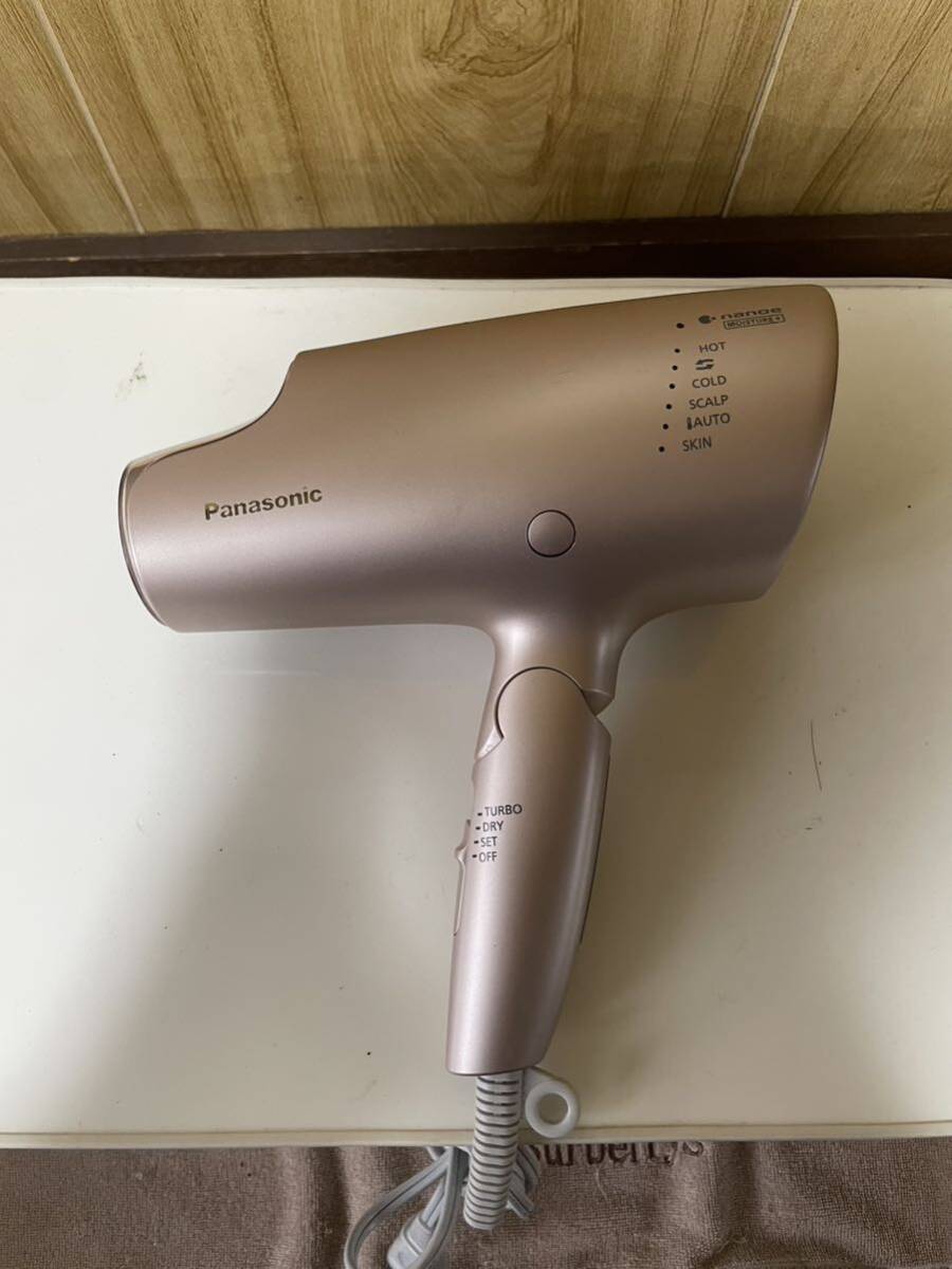 ★Panasonic パナソニック ナノケア ヘアドライヤー ナノイー ドライヤー EH-NA0G モイストピンク ヘアードライヤー 動作確認済み 2021年製_画像1