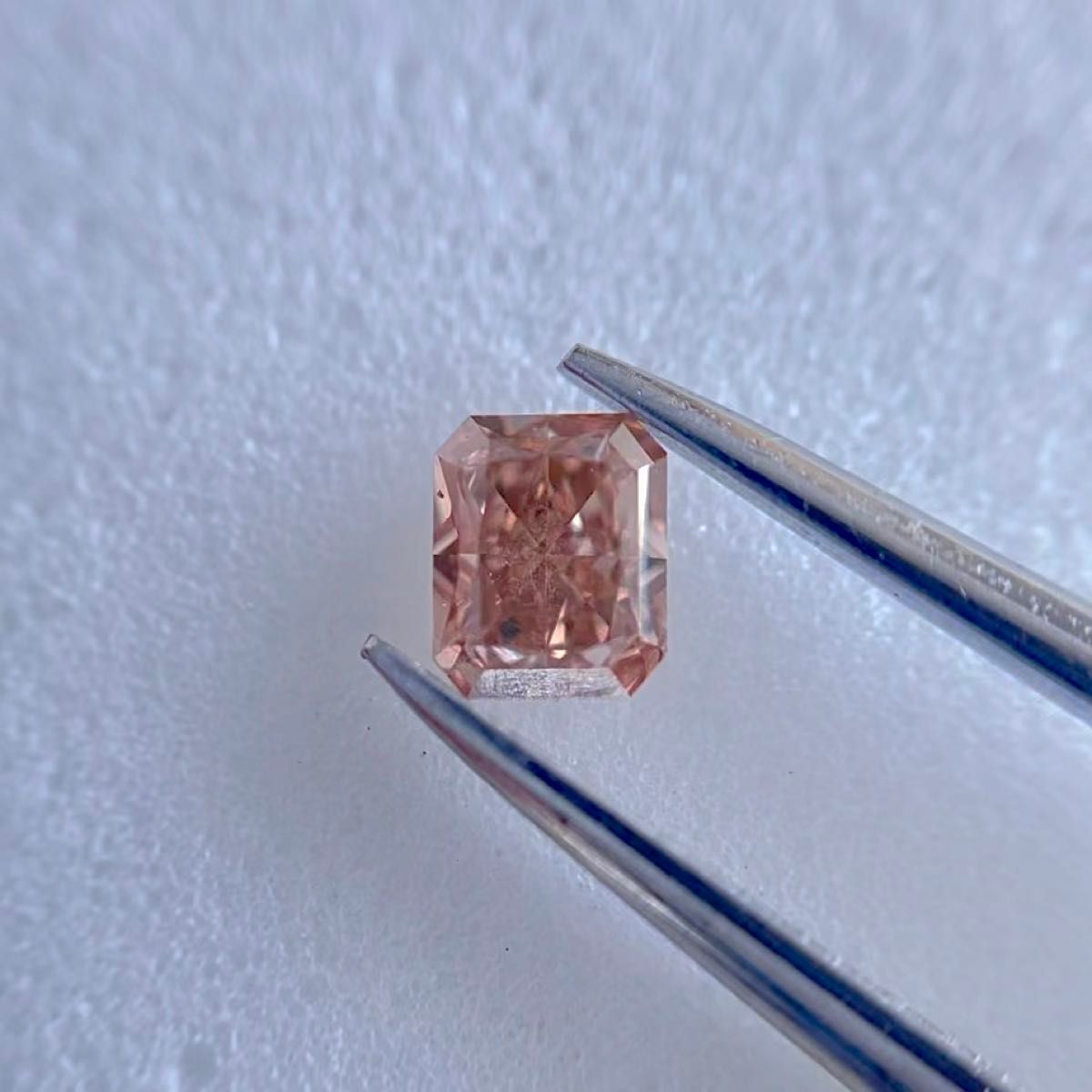 大粒0.270ct SI-1天然ピンクダイヤモンドFANCY DEEP PINK